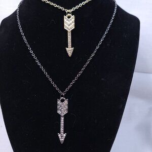 2 Arrow Necklaces